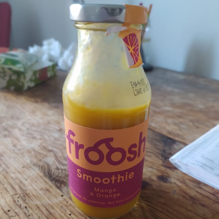 photo of Froosh Smoothie with Mango & Orange shared by @sisvegan on  09 Dec 2023 - review