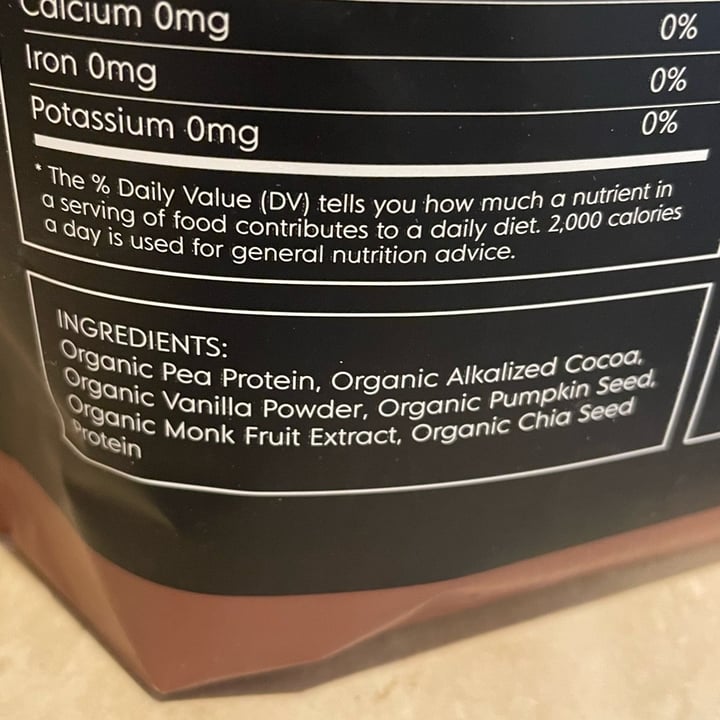 photo of Truvani Plant Based Protein-Chocolate shared by @veggietable on  06 Feb 2024 - review