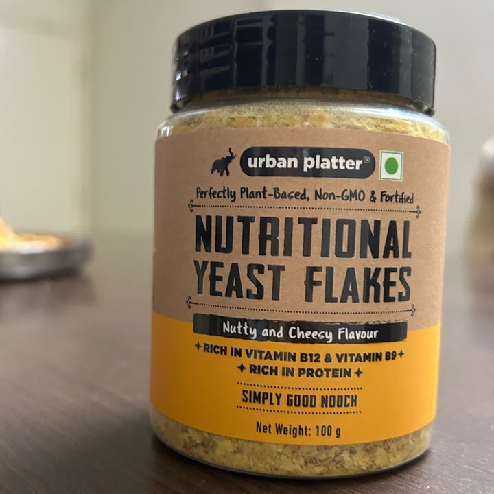photo of Urban Platter Nutritional Yeast Flakes shared by @plantbasedratna on  06 Apr 2024 - review