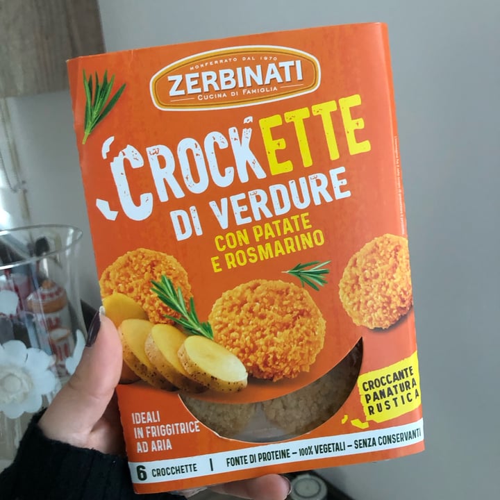 photo of Zerbinati crockette di verdure con patate e rosmarino shared by @spazioverdegreen on  09 Feb 2024 - review