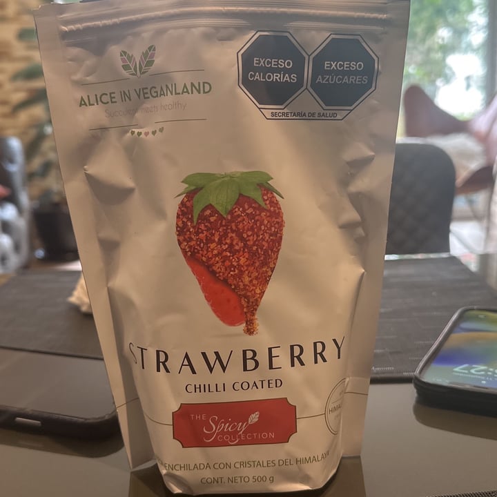 photo of Alice in Veganland strawberry shared by @plantcook on  11 Sep 2023 - review