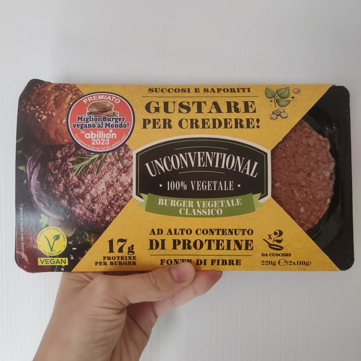 photo of Unconventional Burger Vegetale Classico - Classic Burger shared by @ardemia on  03 Jun 2024 - review