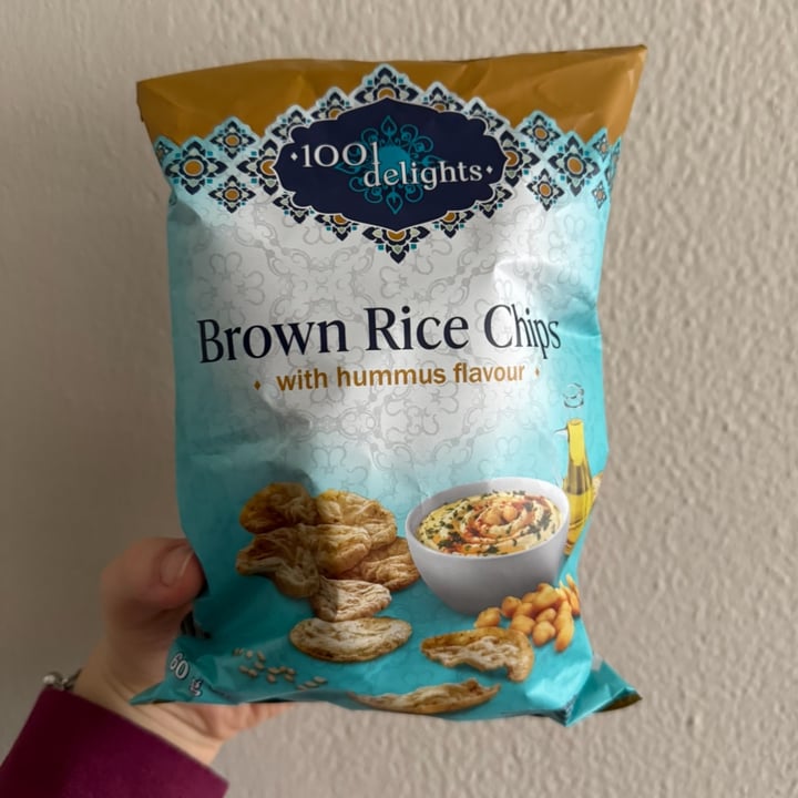 photo of 100 delights Brown Rice Chips with Hummus Flavour shared by @mari99 on  28 Apr 2024 - review