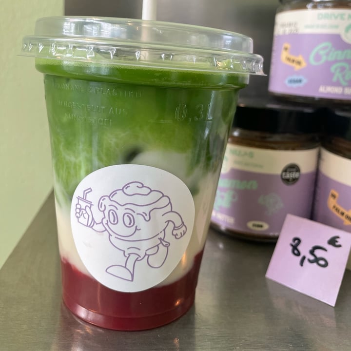 photo of Have A Roll Iced Raspberry Matcha shared by @david- on  05 Apr 2025 - review