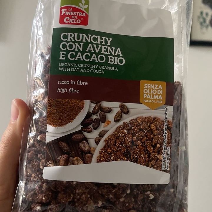 photo of La Finestra Sul Cielo Crunchy con Avena e Cacao Bio shared by @margheritapalagi on  01 Oct 2024 - review