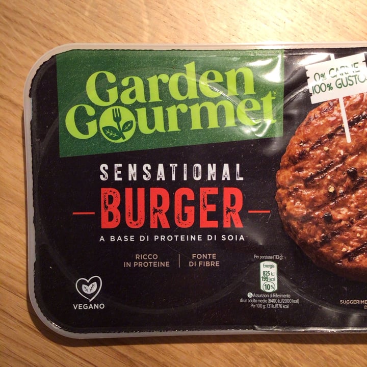 photo of Garden Gourmet Sensational Burger shared by @annapaola on  20 Jul 2025 - review