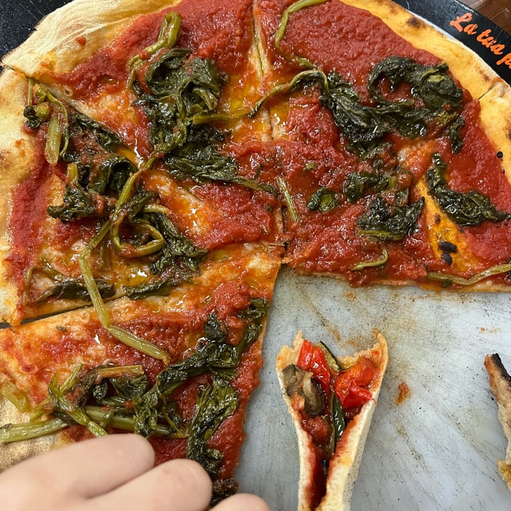 photo of Dal Capitano Pizza marinara con verdure shared by @annaviolalupo on  06 Apr 2024 - review