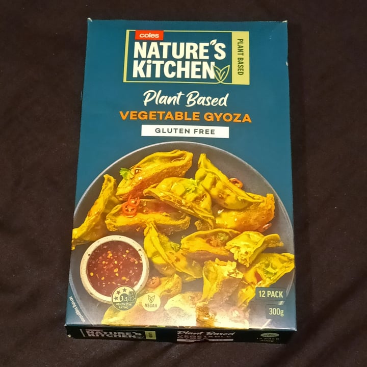 photo of Coles Nature's Kitchen Vegetable Gyoza shared by @tardisco on  08 May 2024 - review