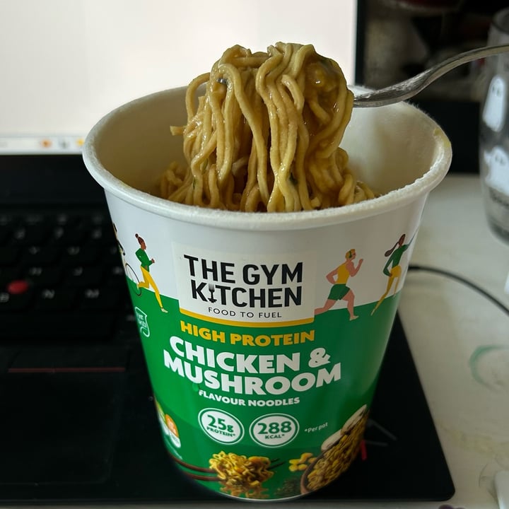 photo of The Gym Kitchen Chicken & Mushroom Flavour Noodles shared by @esmehart on  01 Apr 2025 - review