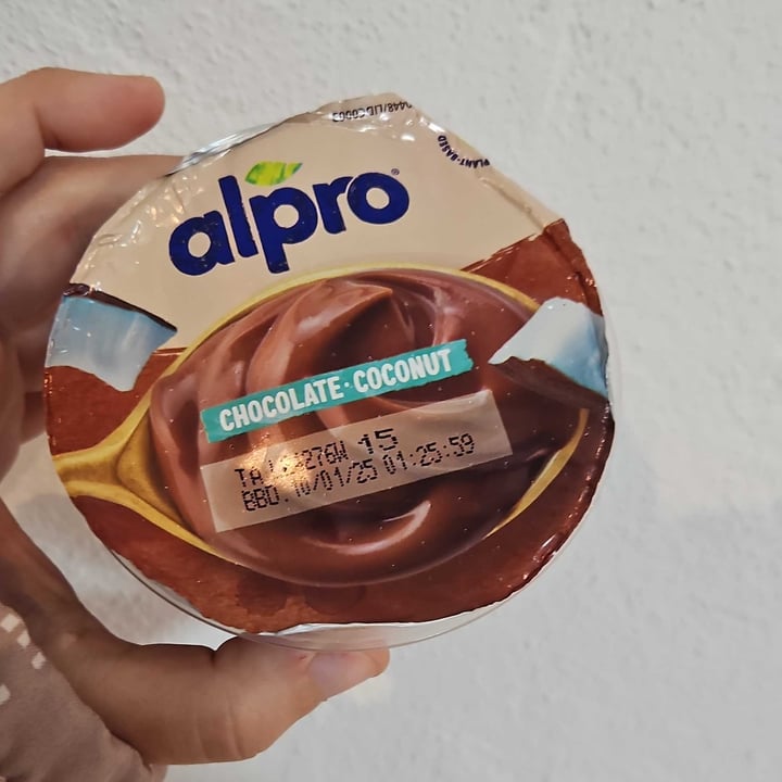 photo of Alpro Chocolate Coconut Dessert shared by @sonik on  02 Dec 2024 - review