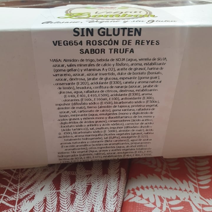 photo of Vegan bombon sin gluten Roscón de reyes shared by @miriam27 on  07 Jan 2024 - review