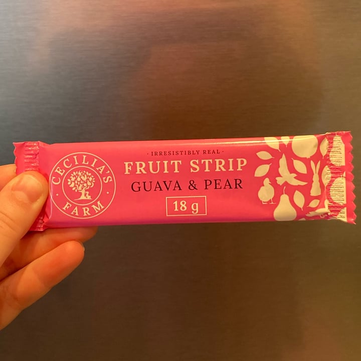photo of Cecilia's Farm Guava and Pear Fruit Strip shared by @catherinews on  05 May 2024 - review