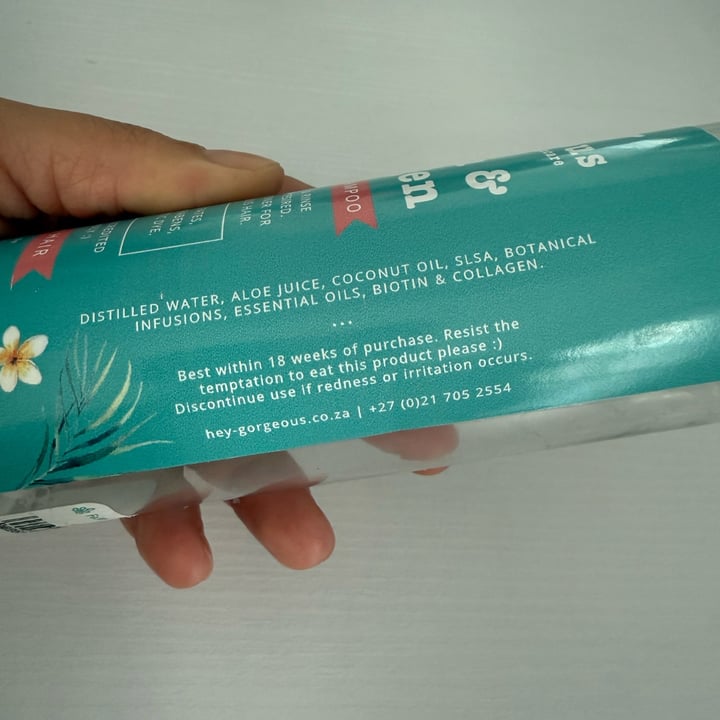 photo of Hey Gorgeous Biotin & collagen shampoo shared by @zsuz on  29 Apr 2025 - review