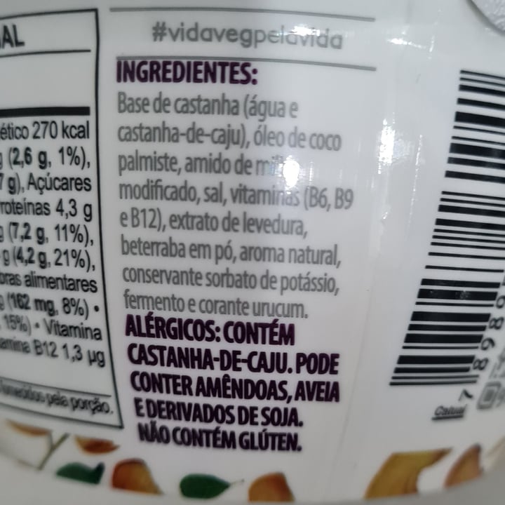 photo of Vida Veg creme de castanha shared by @marthacalderaro on  18 May 2024 - review
