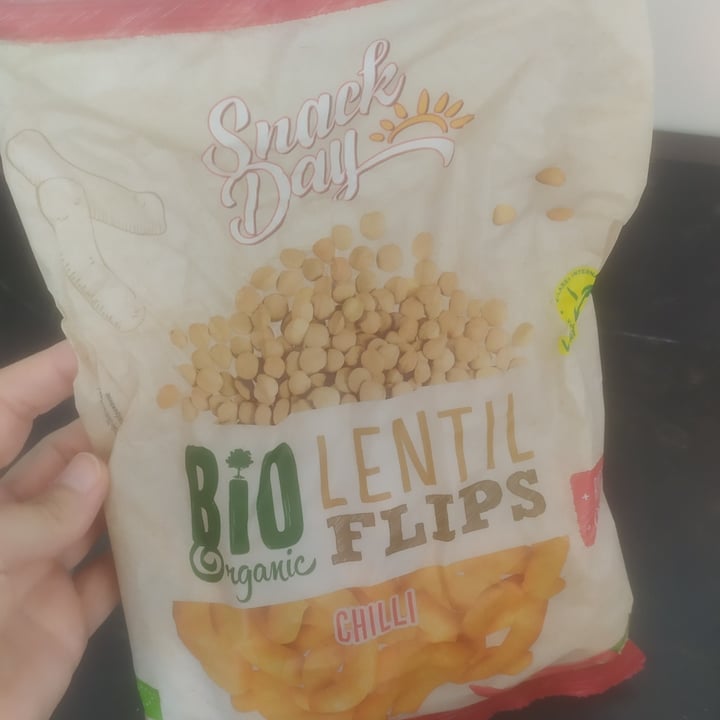 photo of Snack Day Bio Lentil Flips Chilli shared by @danidea on  19 Jun 2025 - review