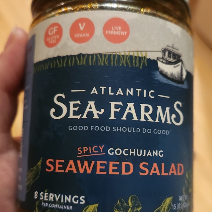 photo of Atlantic sea farms Spicy Gochujang Seaweed Salad shared by @phinabliss on  16 Dec 2023 - review