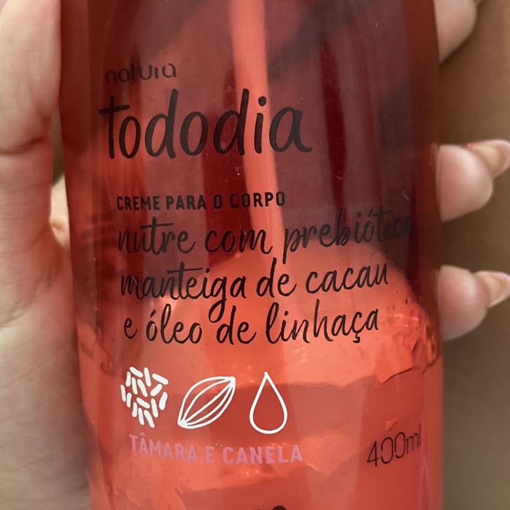 photo of Natura Creme para o corpo tamara e canela shared by @mariannamelob on  13 Jan 2024 - review
