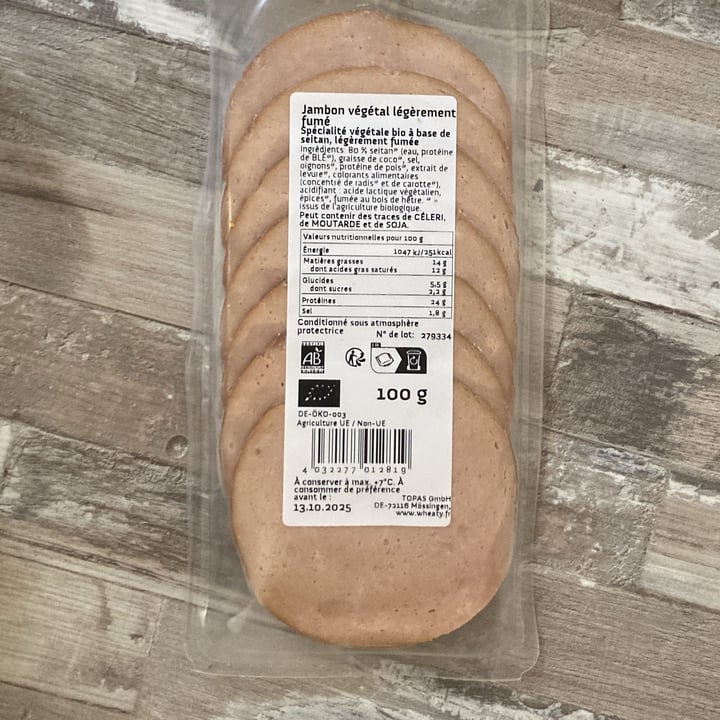 photo of Wheaty jambon vegetal shared by @melissa80 on  13 Aug 2025 - review
