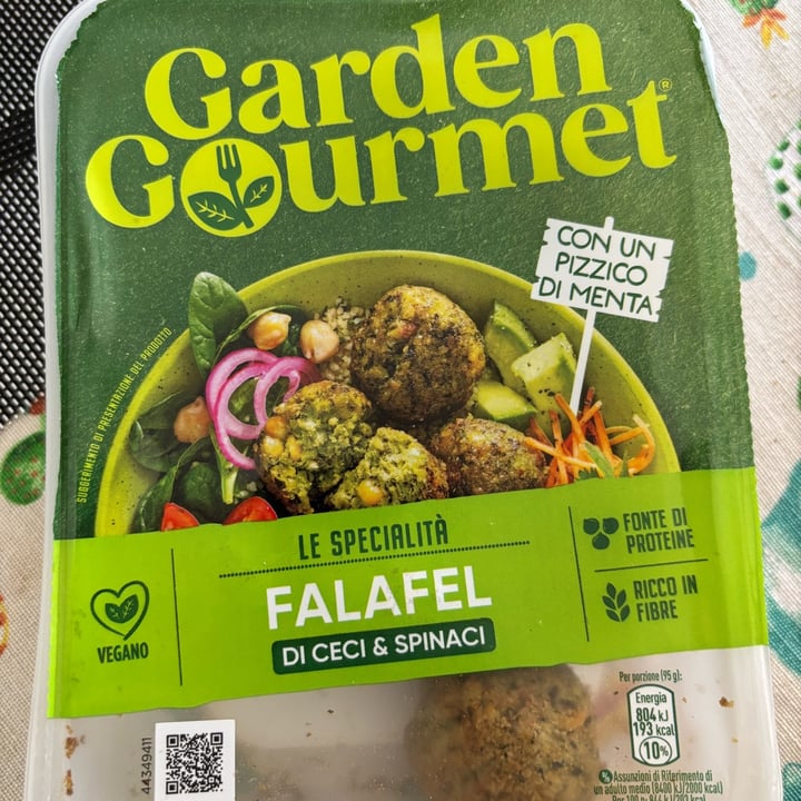 photo of Garden Gourmet Falafel di ceci e spinaci shared by @floriana on  09 Jun 2025 - review