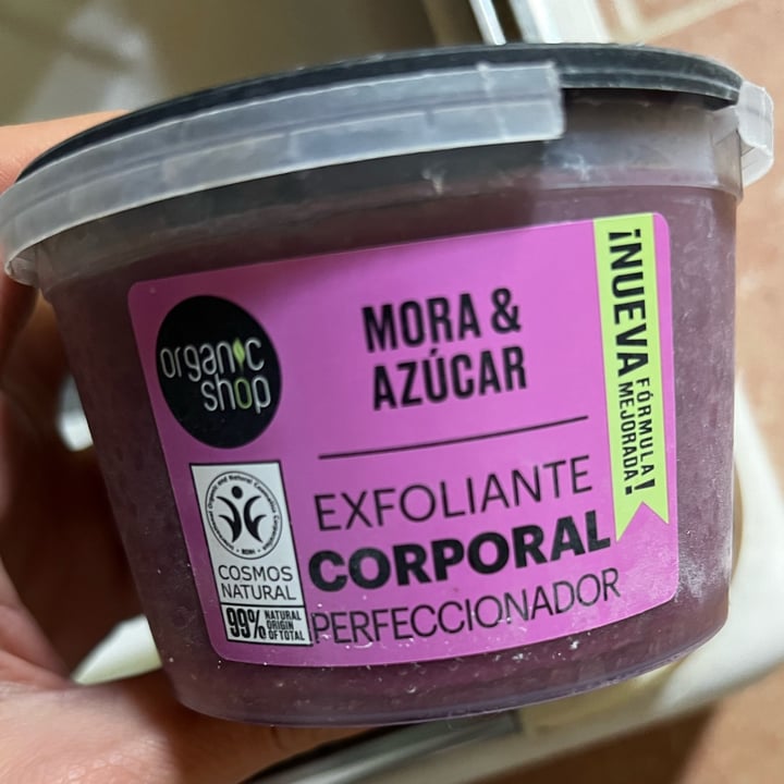 photo of Organic shop exfoliante Mora E Zucchero shared by @seitansistah on  29 Apr 2024 - review