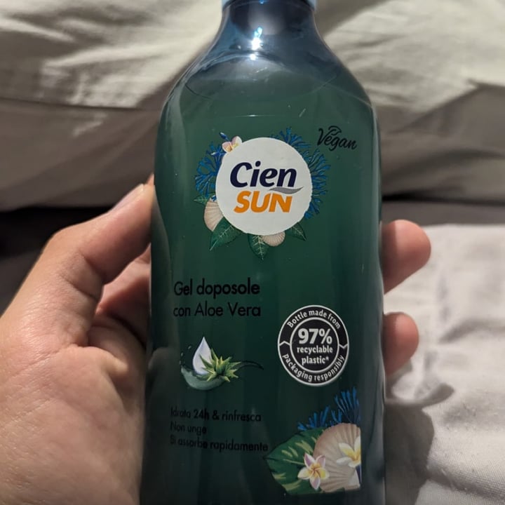 photo of Cien sun Gel doposole con Aloe Vera shared by @giuliettaveg on  17 Jul 2024 - review
