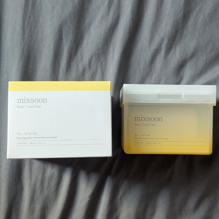 photo of Mixsoon Bean Toner Pad shared by @bratkart0ffel on  29 Jun 2025 - review