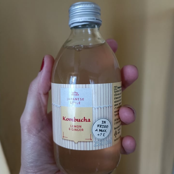 photo of VitAsia Kombucha Lemon & Ginger shared by @giudymorale on  12 Jun 2024 - review