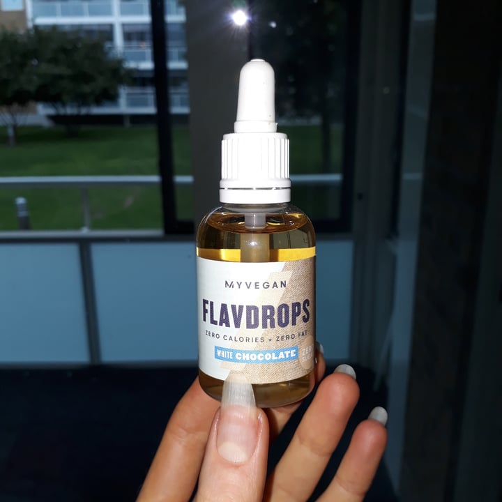 photo of MYVEGAN FlavDrops White Chocolate shared by @adropoceanic on  12 Apr 2024 - review