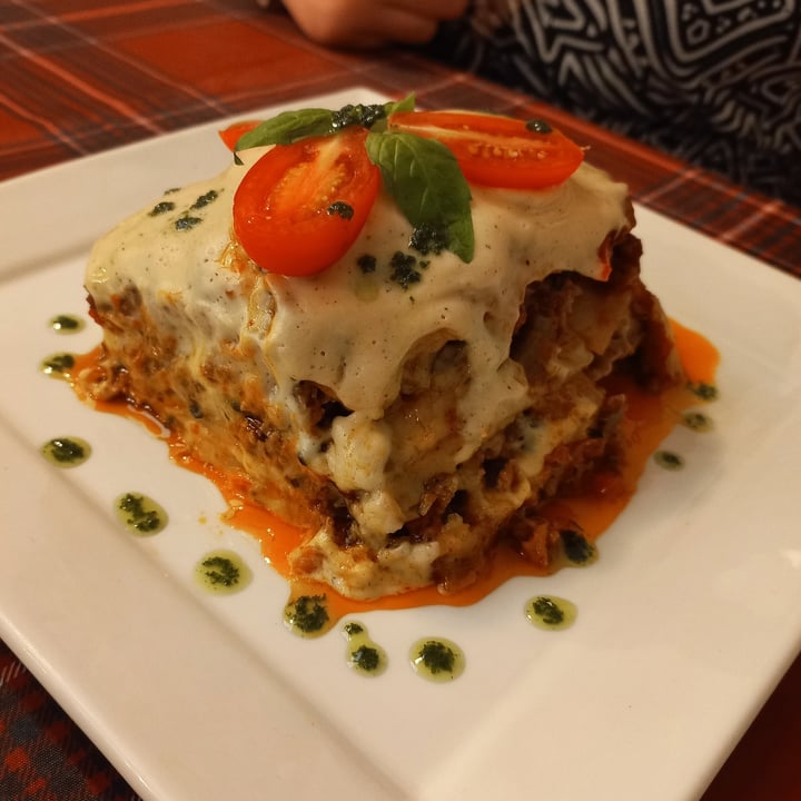 photo of Sabores de Sandra VEGAN Restaurant Lasaña Vegana shared by @ixb on  30 Sep 2023 - review