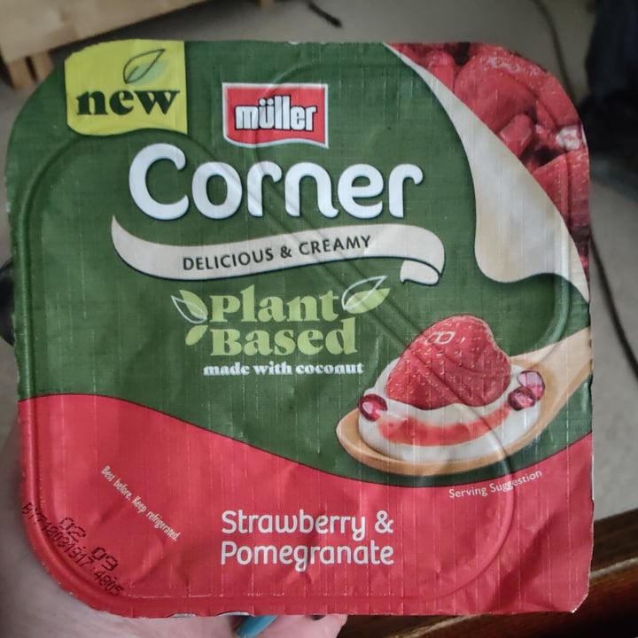 photo of Müller müller corner plantbased yogurt shared by @plumesworld on  03 Sep 2023 - review