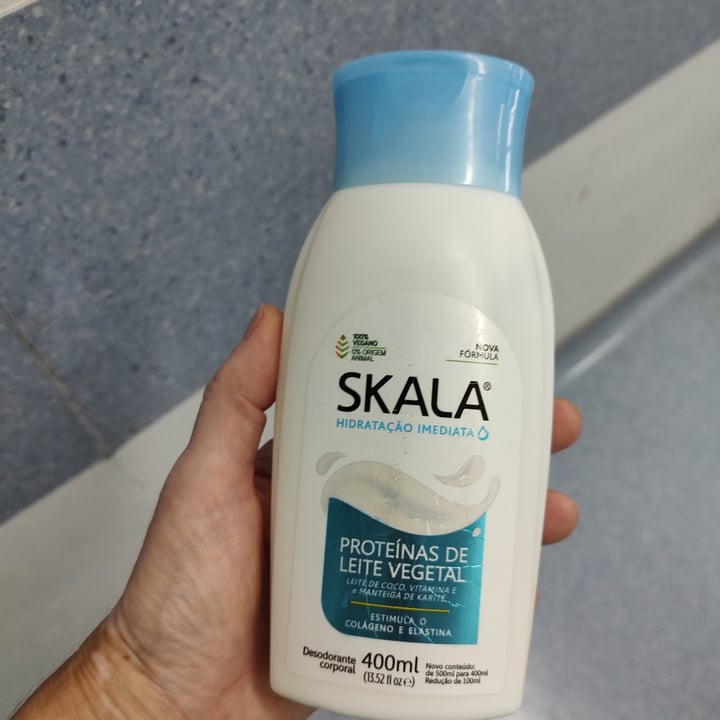 photo of Skala creme hidratação imediata proteína do leite vegetal shared by @vanessamaiolini on  14 Jun 2024 - review