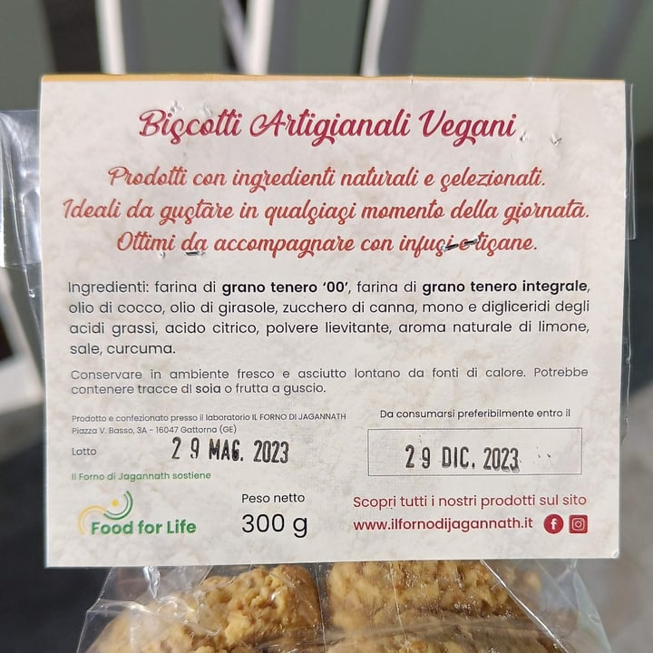 photo of Il Forno di Jagannath Biscotti al limone shared by @vickyinwonderland on  02 Sep 2023 - review