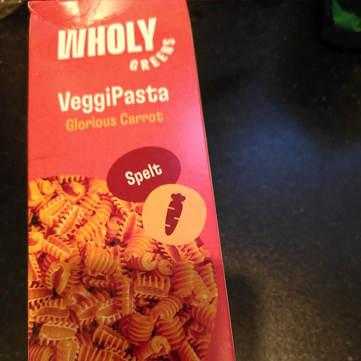 photo of Wholly greens veggipasta glorious carrot shared by @walkabout-veg on  14 Jan 2024 - review