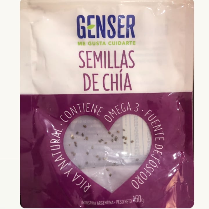 photo of Genser Semillas de chia shared by @laraconi on  07 Apr 2024 - review