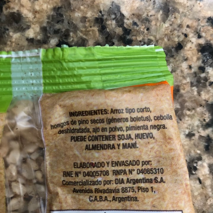 photo of Dia% Risotto De Hongos shared by @laiaia on  17 Aug 2025 - review