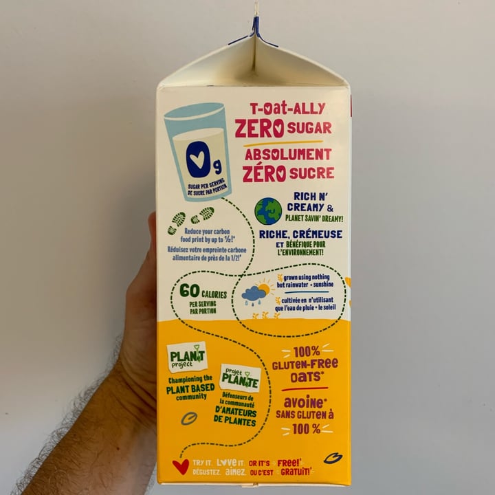 photo of Earth's Own Zero Sugar Oat Milk shared by @louisg on  26 Sep 2023 - review