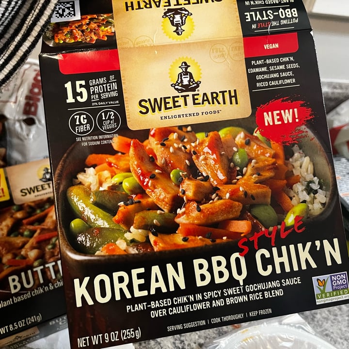 photo of Sweet Earth Korean BBQ Chik’n shared by @vegancheese on  23 Aug 2023 - review