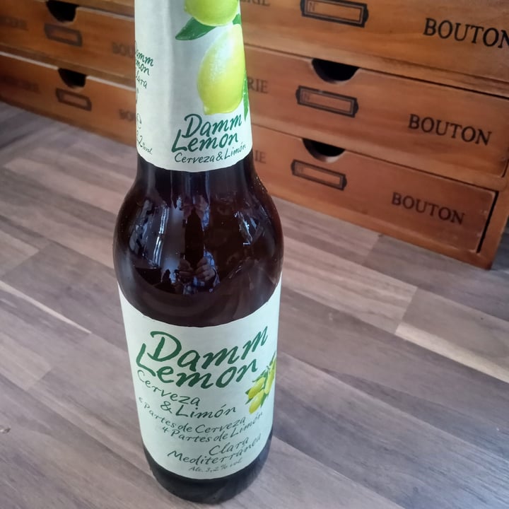 photo of damm lemon cerveza & limón shared by @paolatania on  10 Apr 2024 - review