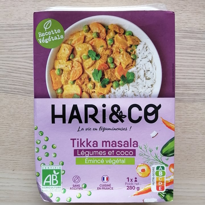 photo of Hari&Co Tikka masala Legumes Et Coco shared by @pandapolaire on  27 Apr 2024 - review