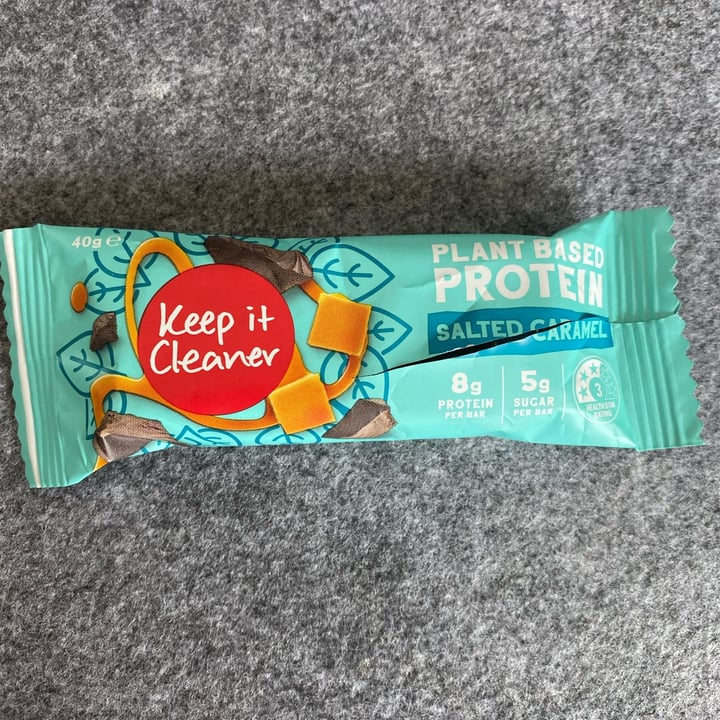 photo of Keep It Cleaner Plant Based Protein Salted Caramel shared by @plantbasedlover on  09 Jan 2025 - review