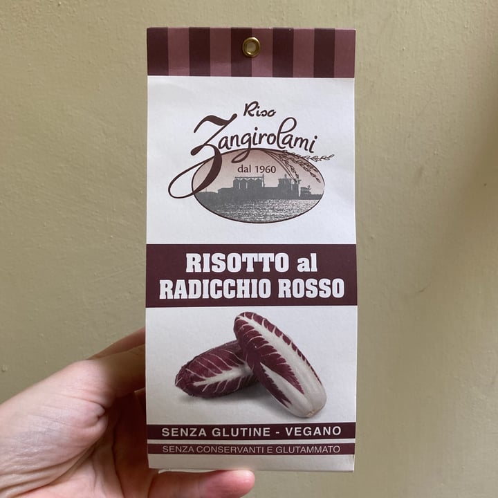 photo of Zangirolami Risotto al radicchio rosso shared by @ninaintheblue on  17 Feb 2024 - review