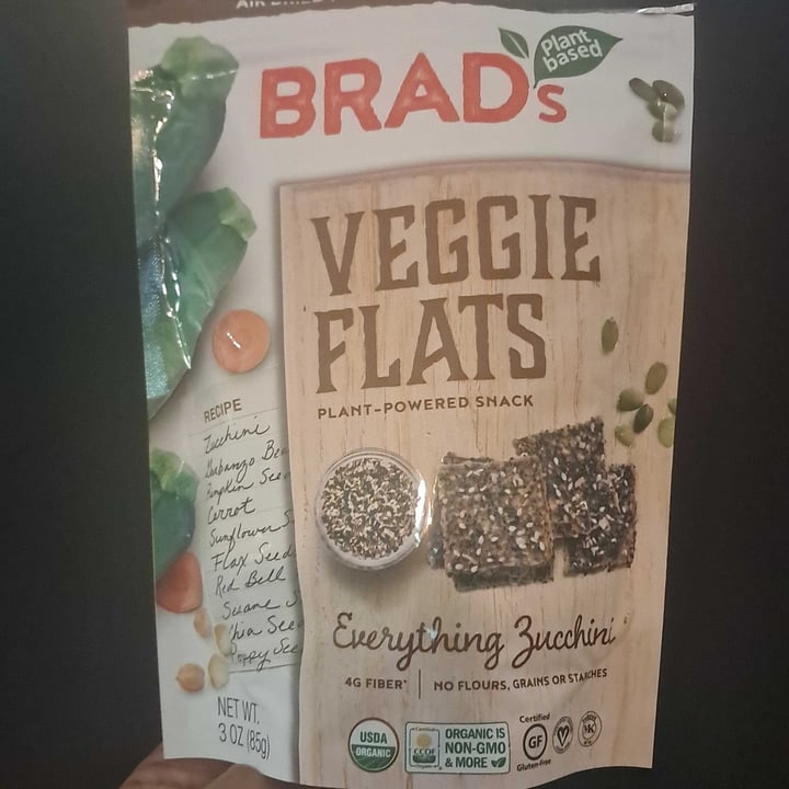 photo of Brad’s Plant Based Veggie Flats Everything Zucchini shared by @ravi-gopalan on  22 Jan 2025 - review