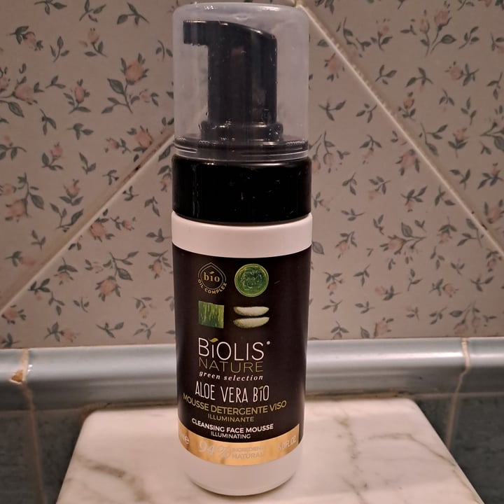 photo of Biolis Nature Mousse detergente viso Aloe Vera Bio shared by @animalsright on  29 Mar 2024 - review