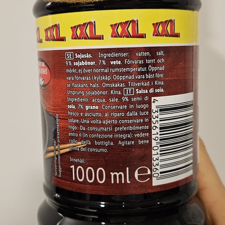 photo of Kania soy sauce xxl shared by @angelarusso on  14 Jan 2025 - review