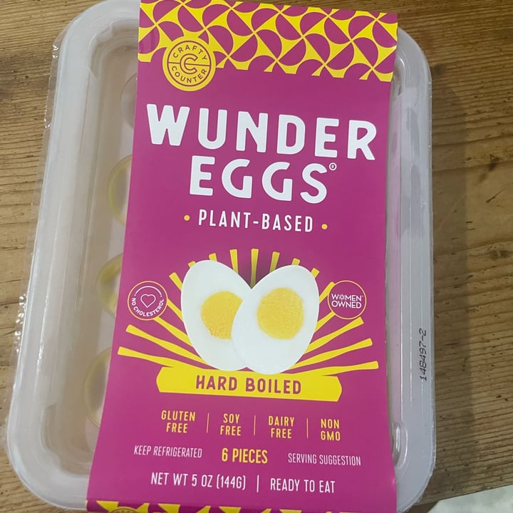 photo of Wunder egg Plant-Based Hard Boiled Eggs shared by @veganshugah on  21 Aug 2023 - review