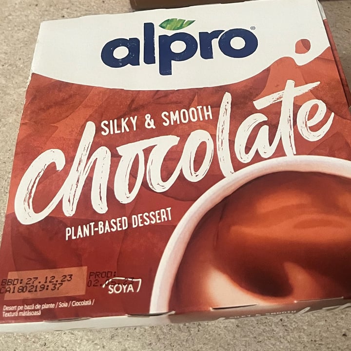 photo of Alpro Silky Smooth Chocolate Soya Dessert 500g  shared by @marinacarta on  25 Aug 2023 - review