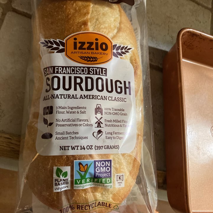 photo of Izzio Izzio San Francisco Style Sourdough shared by @charityslade19 on  21 Feb 2024 - review