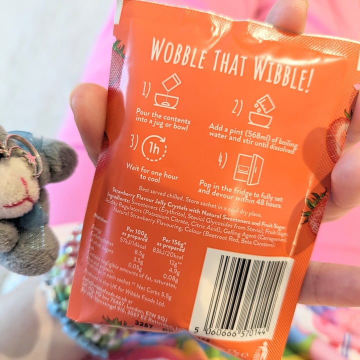 photo of Wibble Strawberry Jelly shared by @sugarrrbunniii on  11 Mar 2024 - review