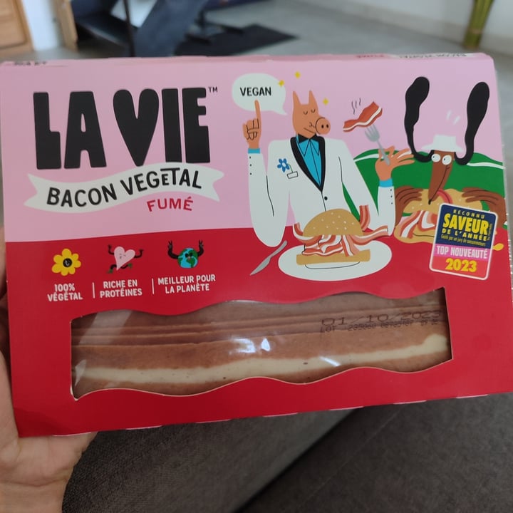 photo of La Vie Foods plant based bacon shared by @clairel66 on  18 Sep 2023 - review