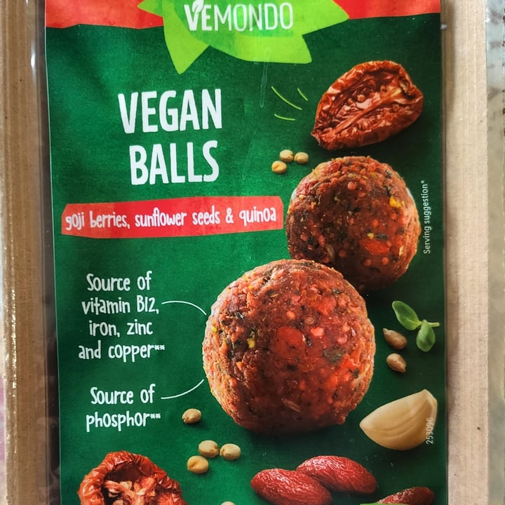 Vemondo Vegan Balls with Goji Berries, Sunflower Seeds & Quinoa Review abillion